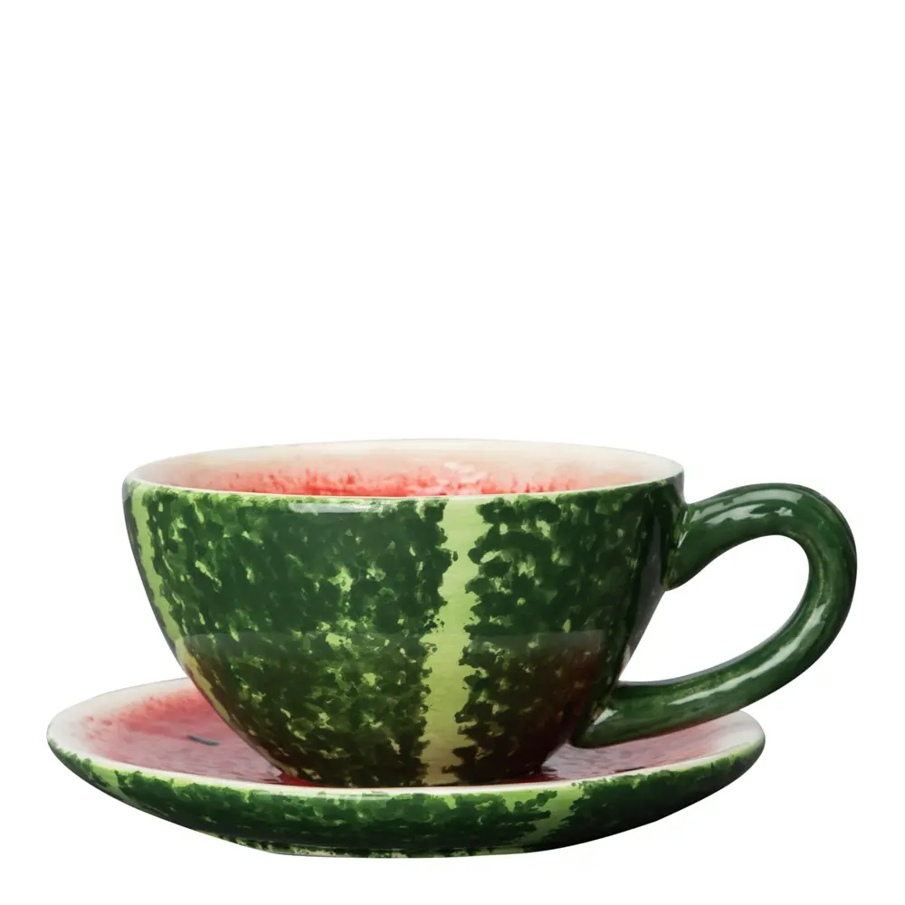 Fruity kopp med fat 15,5 cm watermelon