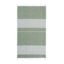 Sagaform Ella Hamam duk 145x250 cm grønn