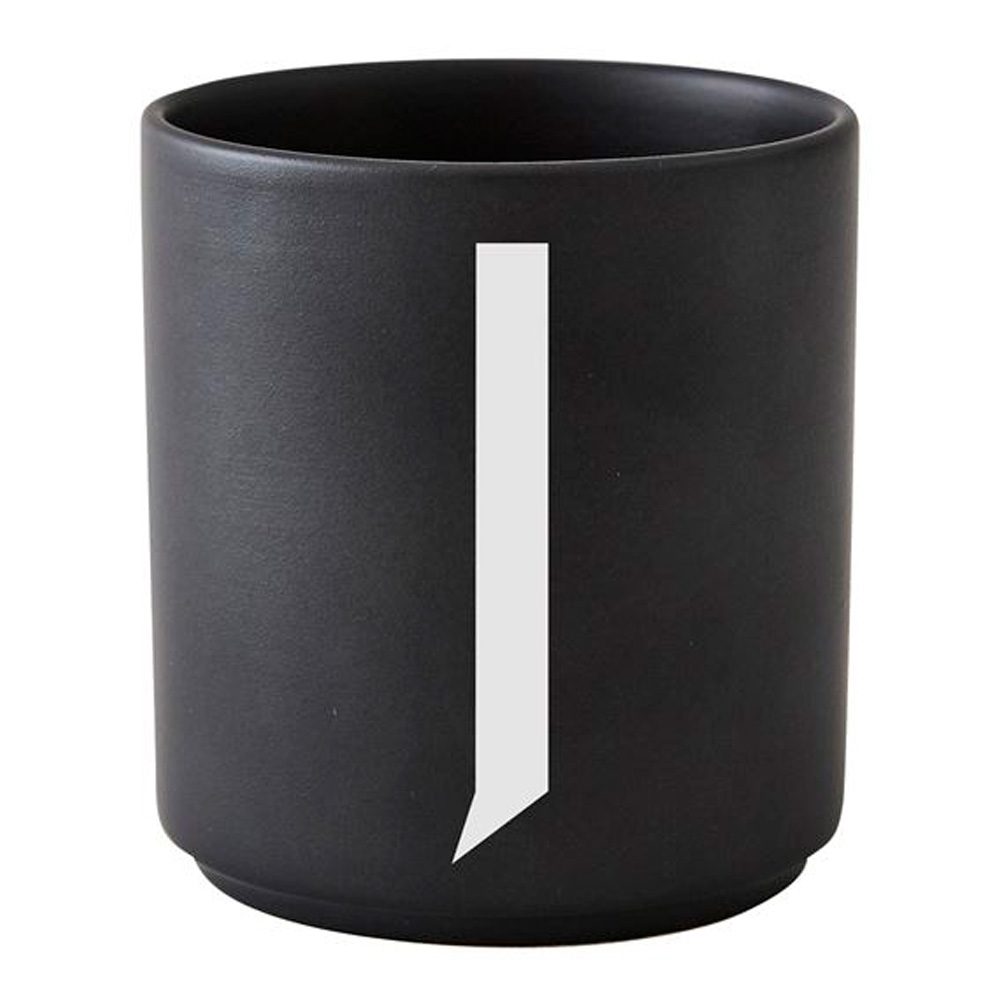 Design Letters – Mugg 25 cl J Svart