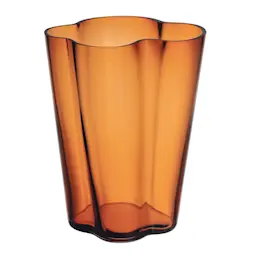 iittala Alvar Aalto vase 27 cm kobber