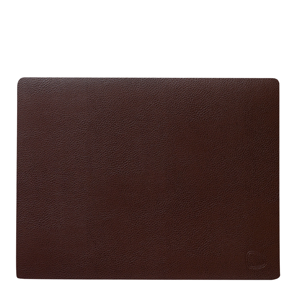 Lind DNA - Leather Serene Rectangle Bordstablett 26x34 cm Hazel