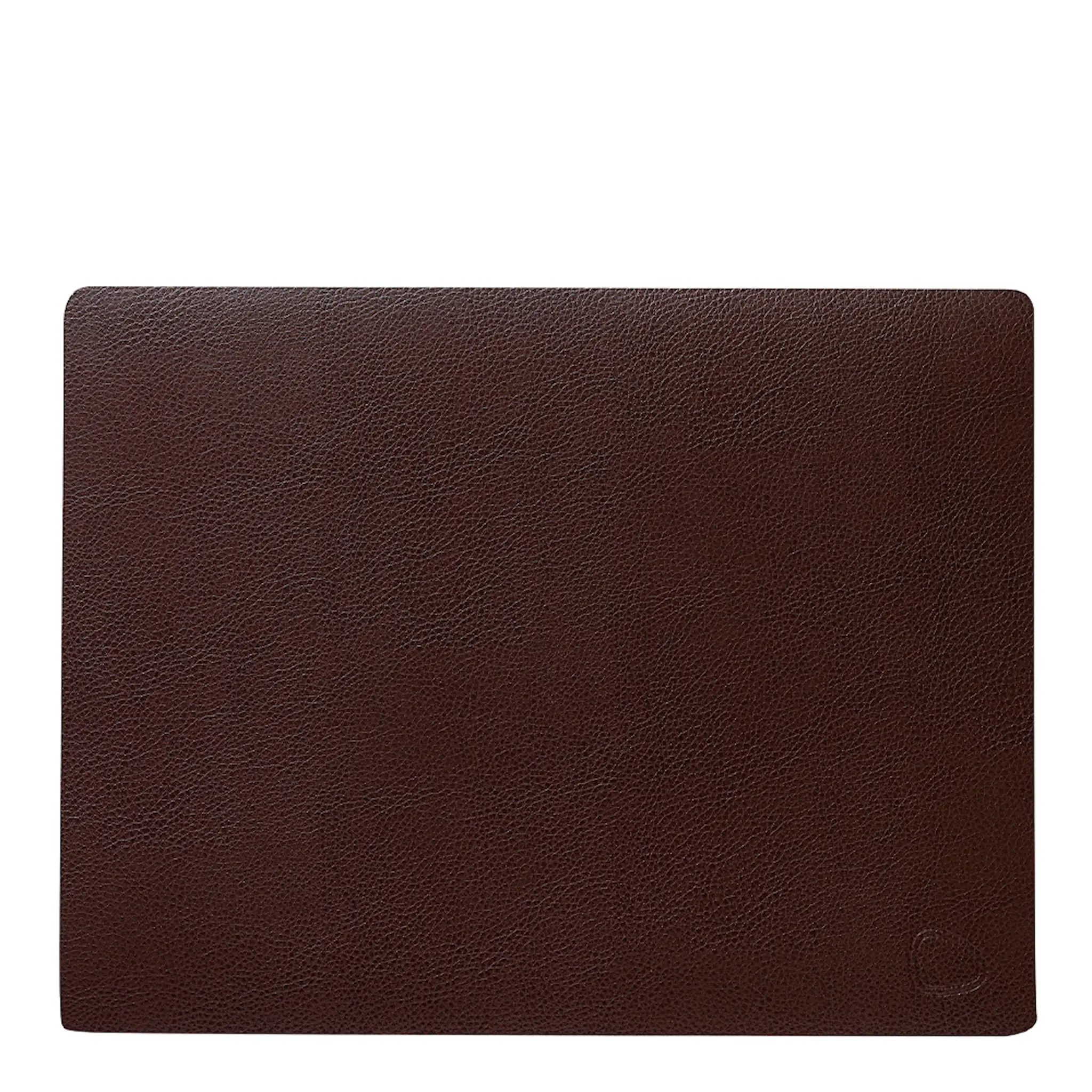 LIND dna Leather Serene Rectangle Bordstablett 26x34 cm Hazel
