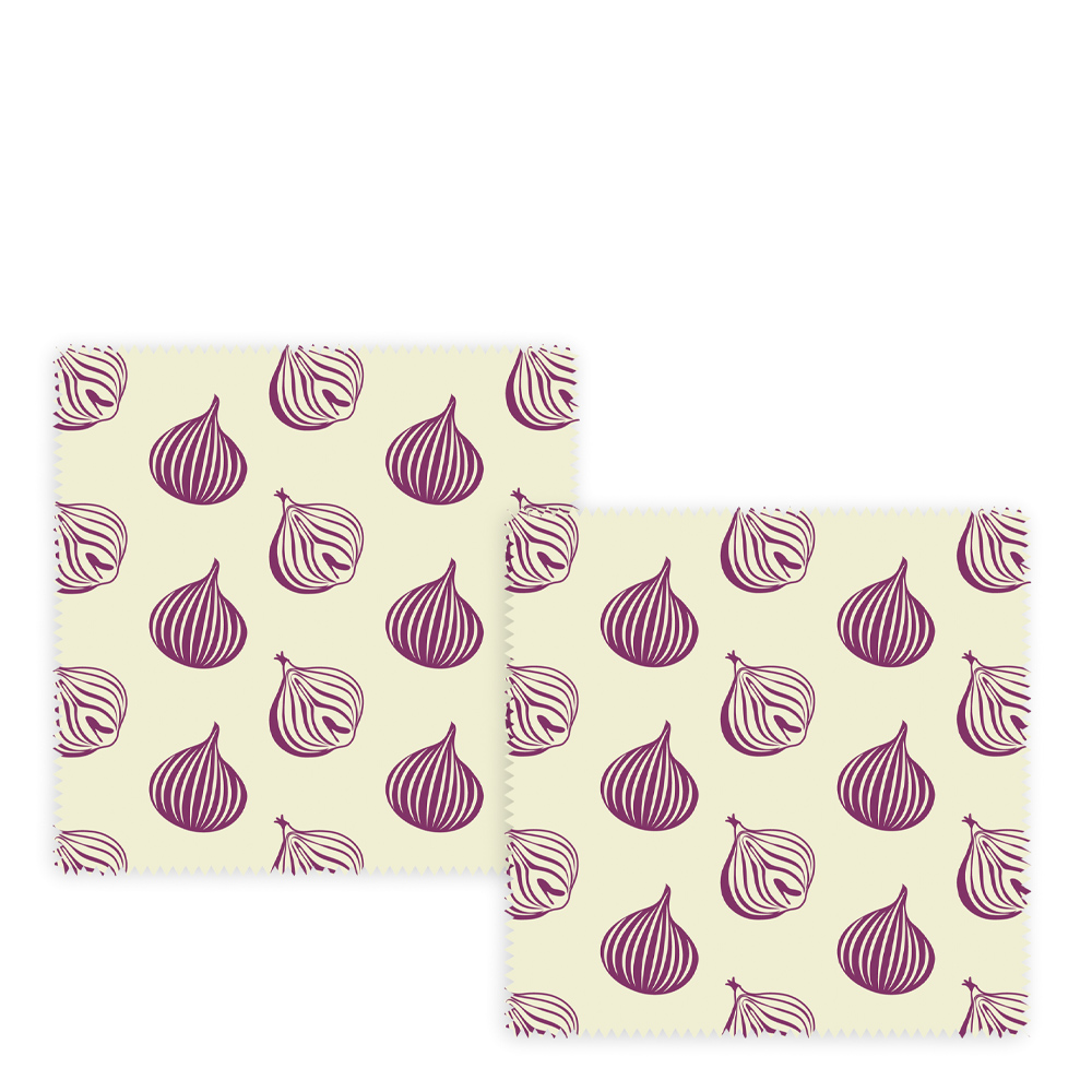 Nuts Innovations – Bee’s Wrap Biovaxpapper 2-pack Lökprint