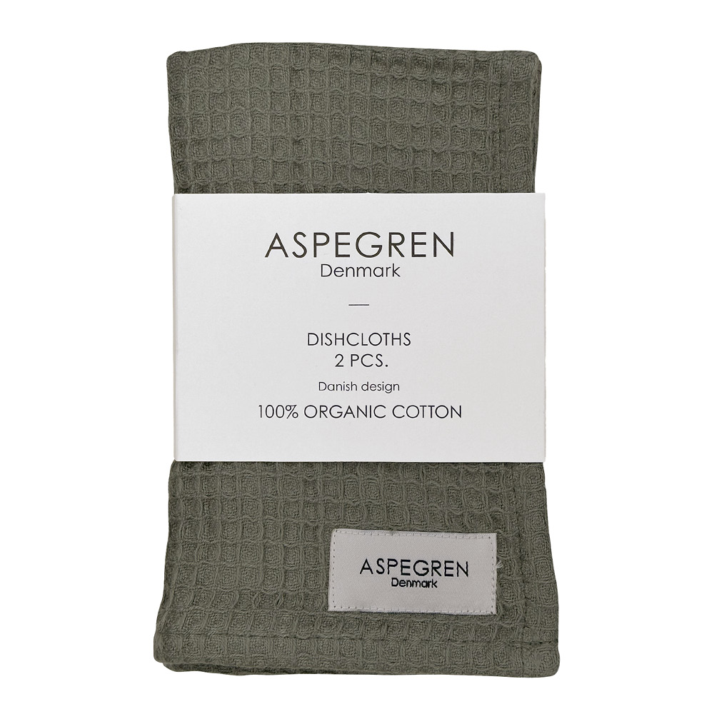 Aspegren - North Tiskirätti 30x35 cm 2 kpl Olive