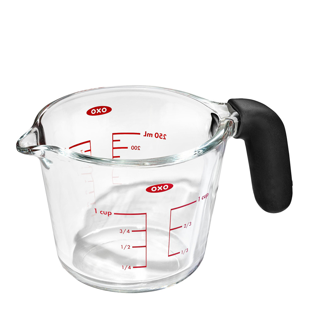 Oxo – Måttkanna 0,25 L glas