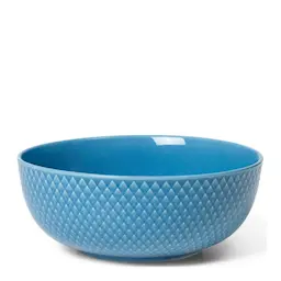 Lyngby Porcelæn Rhombe Color skål 15,5 cm blå
