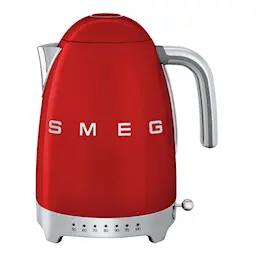 SMEG Smeg 50's Style Vedenkeitin 1,7L säädettävä lämpötila Punainen