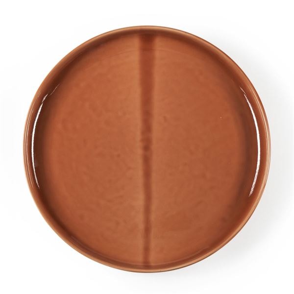 Heirol x Nosse Tallrik 27 cm Terracotta