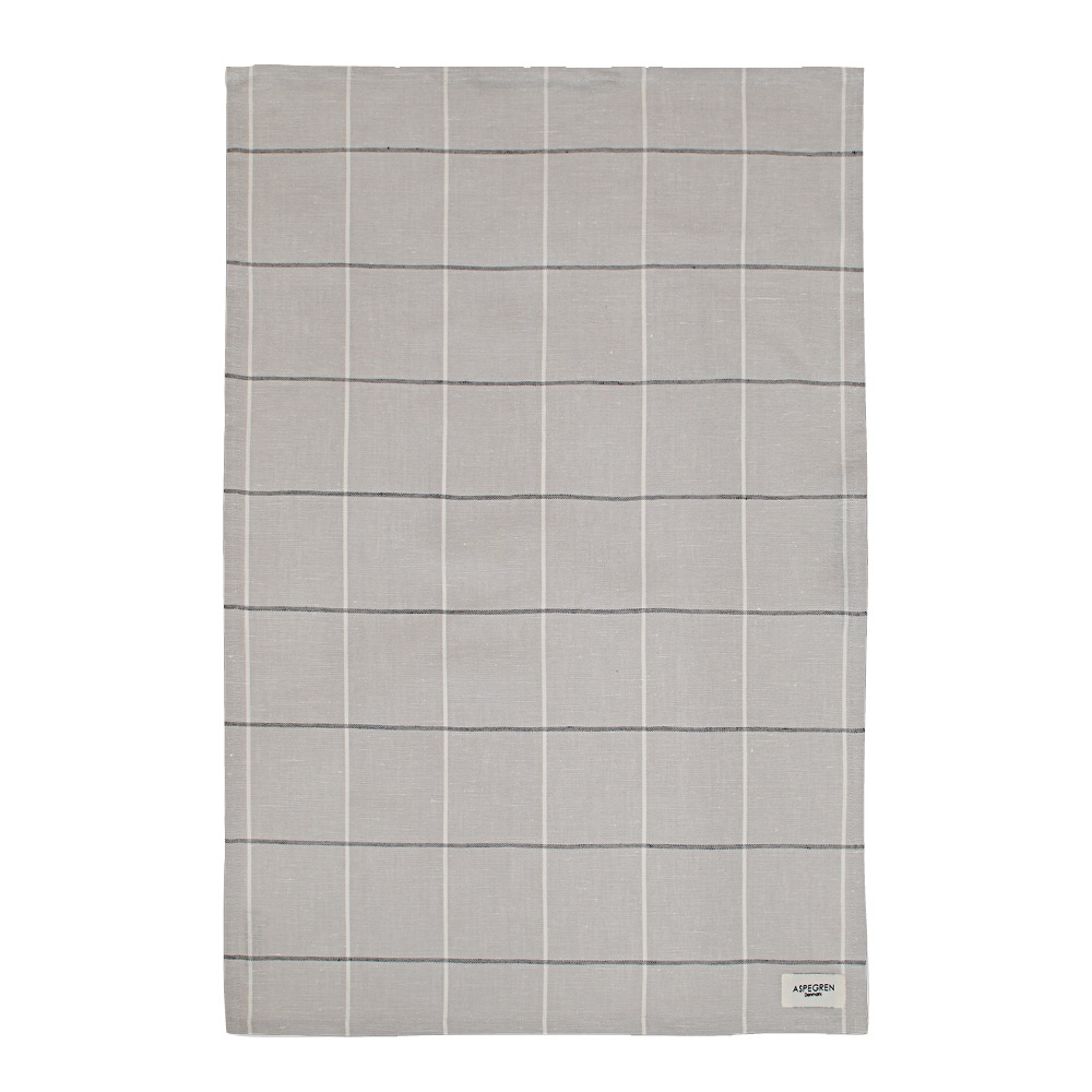 Aspegren - Squares Keittiöpyyhe 50x70 cm Silver Gray