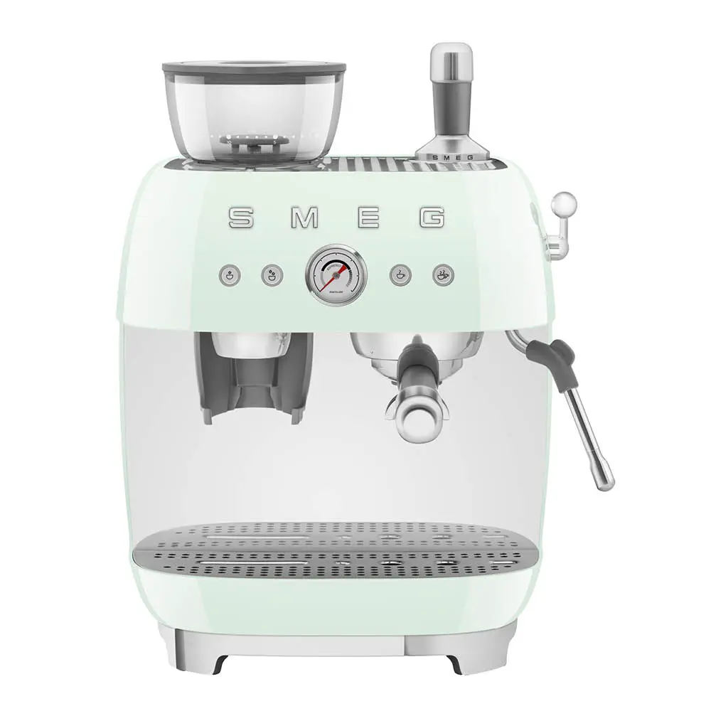 Espressomaskin EGF03 2,4L m/kaffekvern pastell grønn