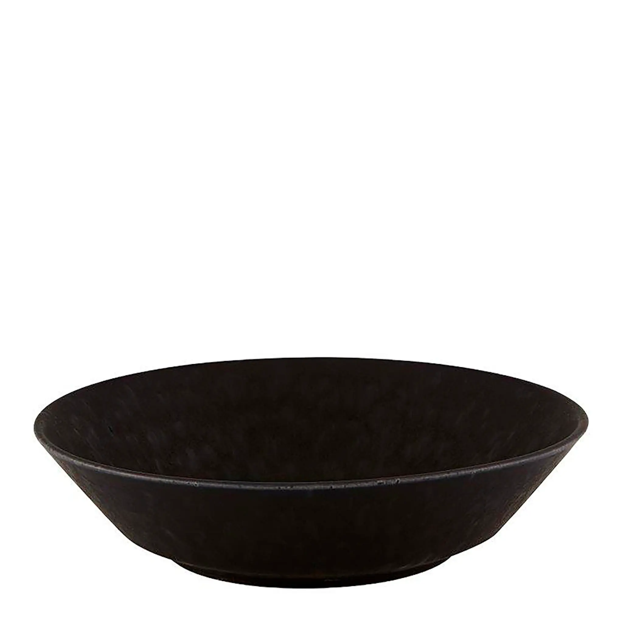 Modern House Black Satin Pastatallrik 25,5 cm Svart