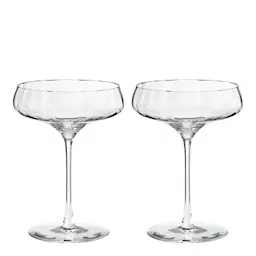 Georg Jensen Bernadotte cocktailglass 20 cl 2 stk klar