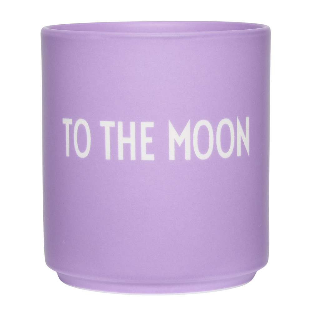 Design Letters – Favourite Mugg To The Moon 25 cl Lila