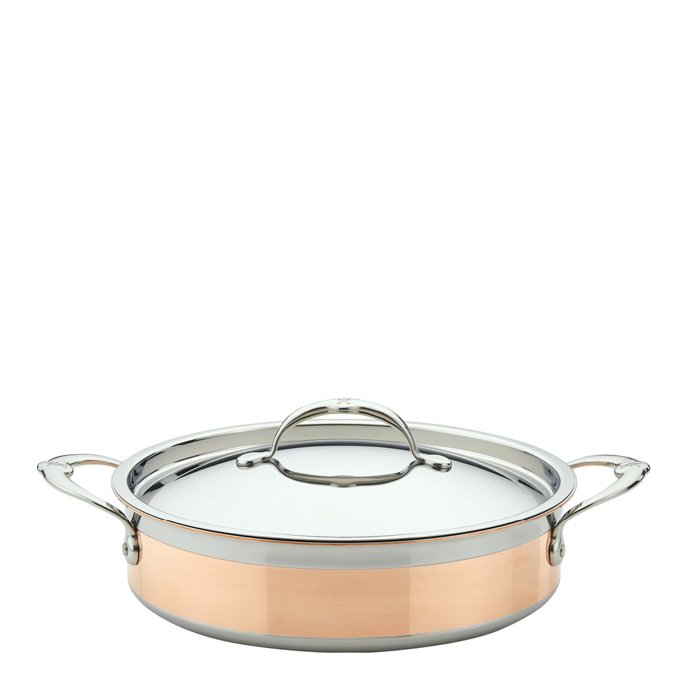 Hestan - Copperbond Sautépanna med lock 3,3 L Koppar