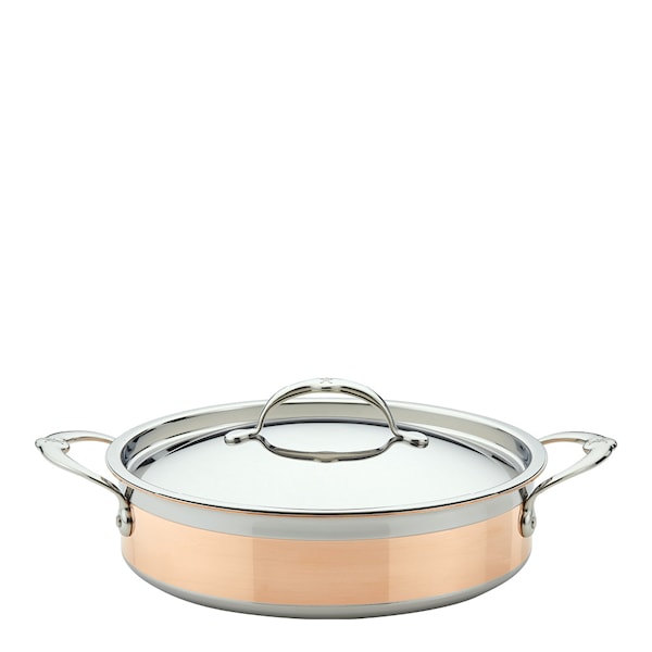 Copperbond Sautépanna med lock 3,3 L Koppar