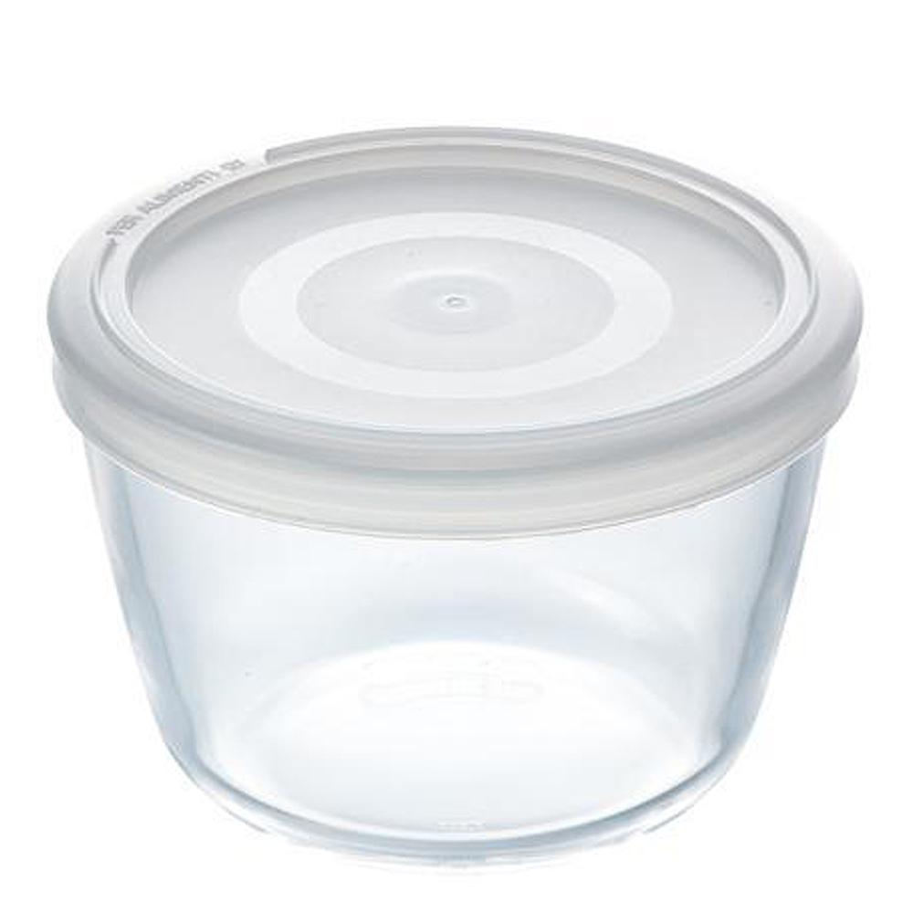 Pyrex – Cook & Freeze Glasskål med Lock 1,6 L Klar