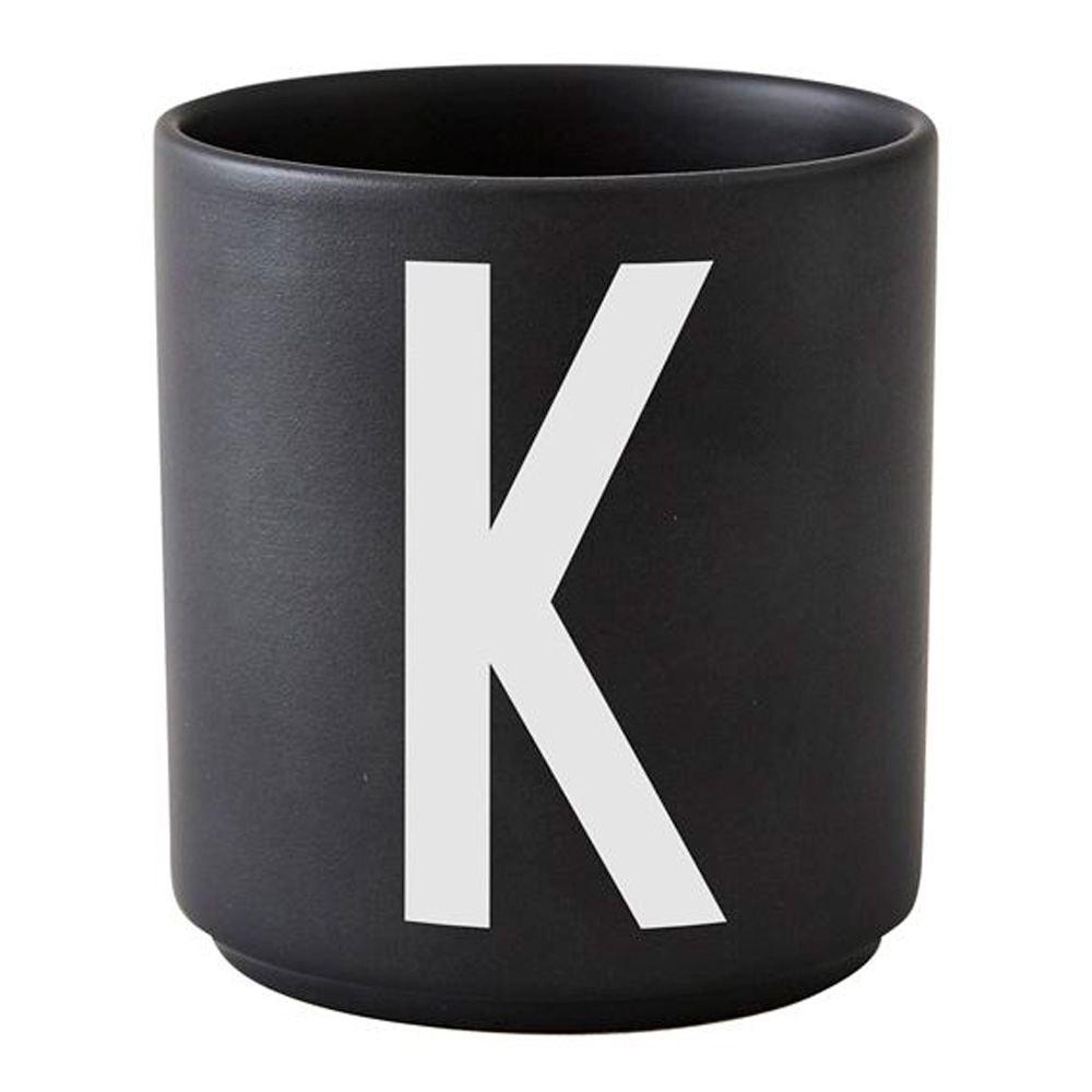 Design Letters – Mugg 25 cl K Svart