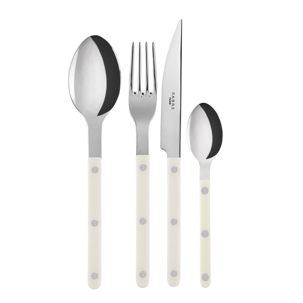 Sabre – Bistrot Bestickset 24 delar Ivory