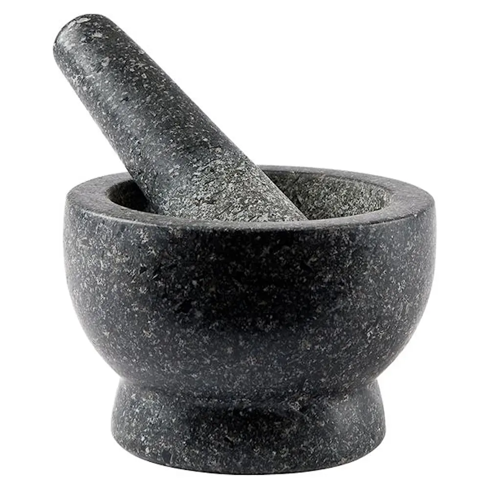 Birkedal morter 13x9 cm granitt