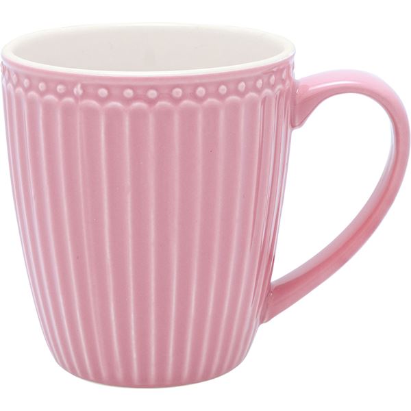 GreenGate – Everyday Alice mugg 40 cl dusty rose