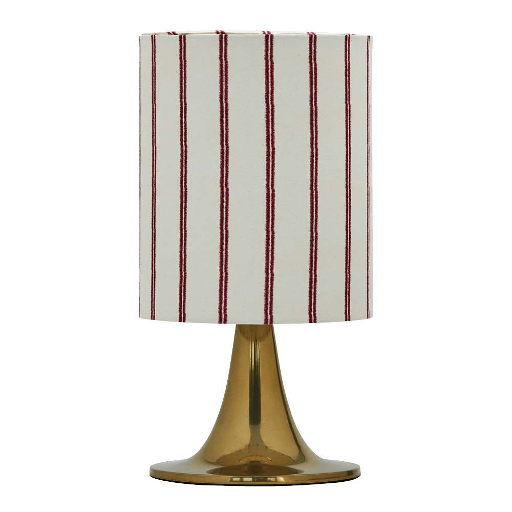 House Doctor - Tulip bordslampa 38 cm antik mässingsfinish