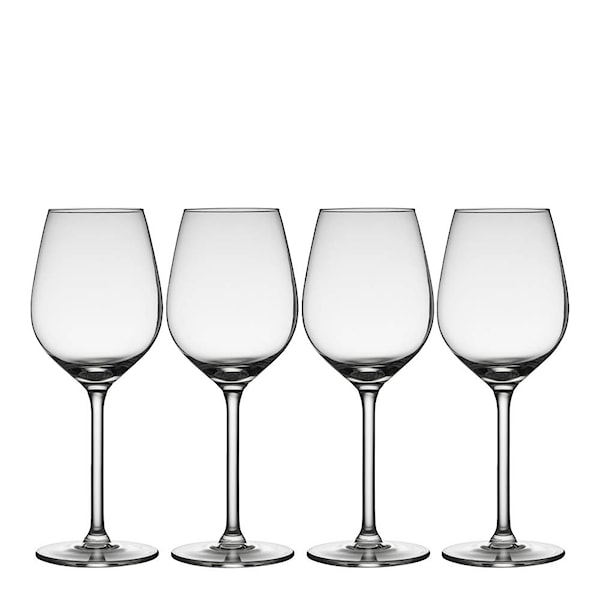 Juvel Vitvinsglas 38 cl 4-pack Klar