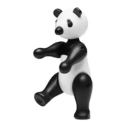 Kay Bojesen Denmark Puinen Panda Wwf 15 cm Valkoinen/Musta