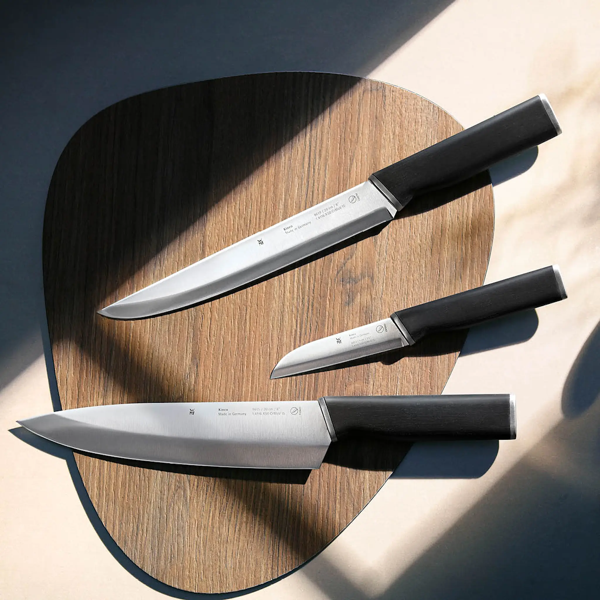 WMF Kineo Knivserie 3-Pack (chef/carving/Vegetable)