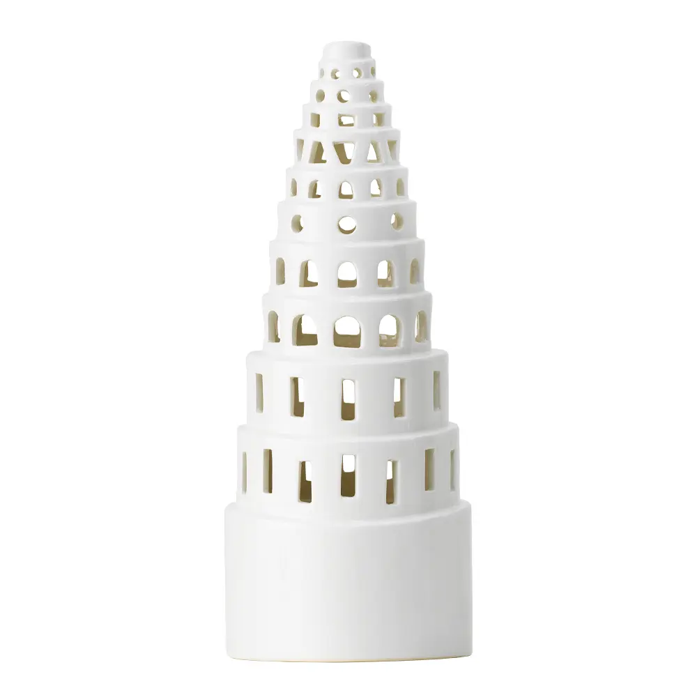Urbania Kynttilälyhty High Tower 22,5 cm Valkoinen