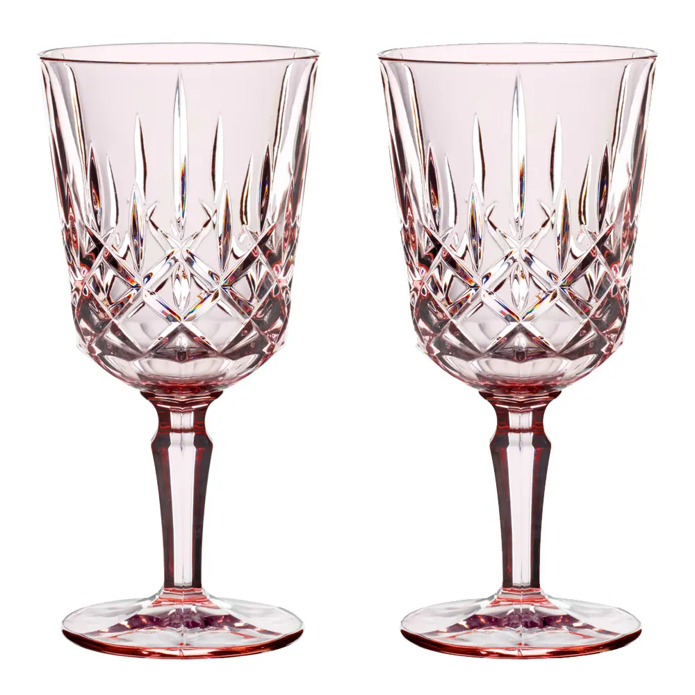 Noblesse cocktail-/vinglass 35,5 cl 2 stk rose