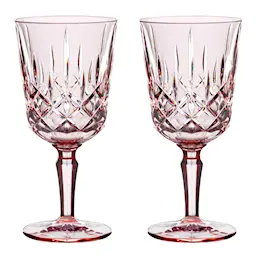 Nachtmann Noblesse cocktail-/vinglass 35,5 cl 2 stk rose