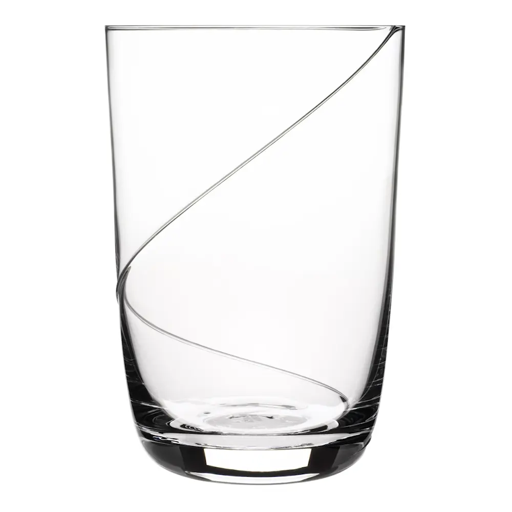 Line vannglass håndlaget 31 cl