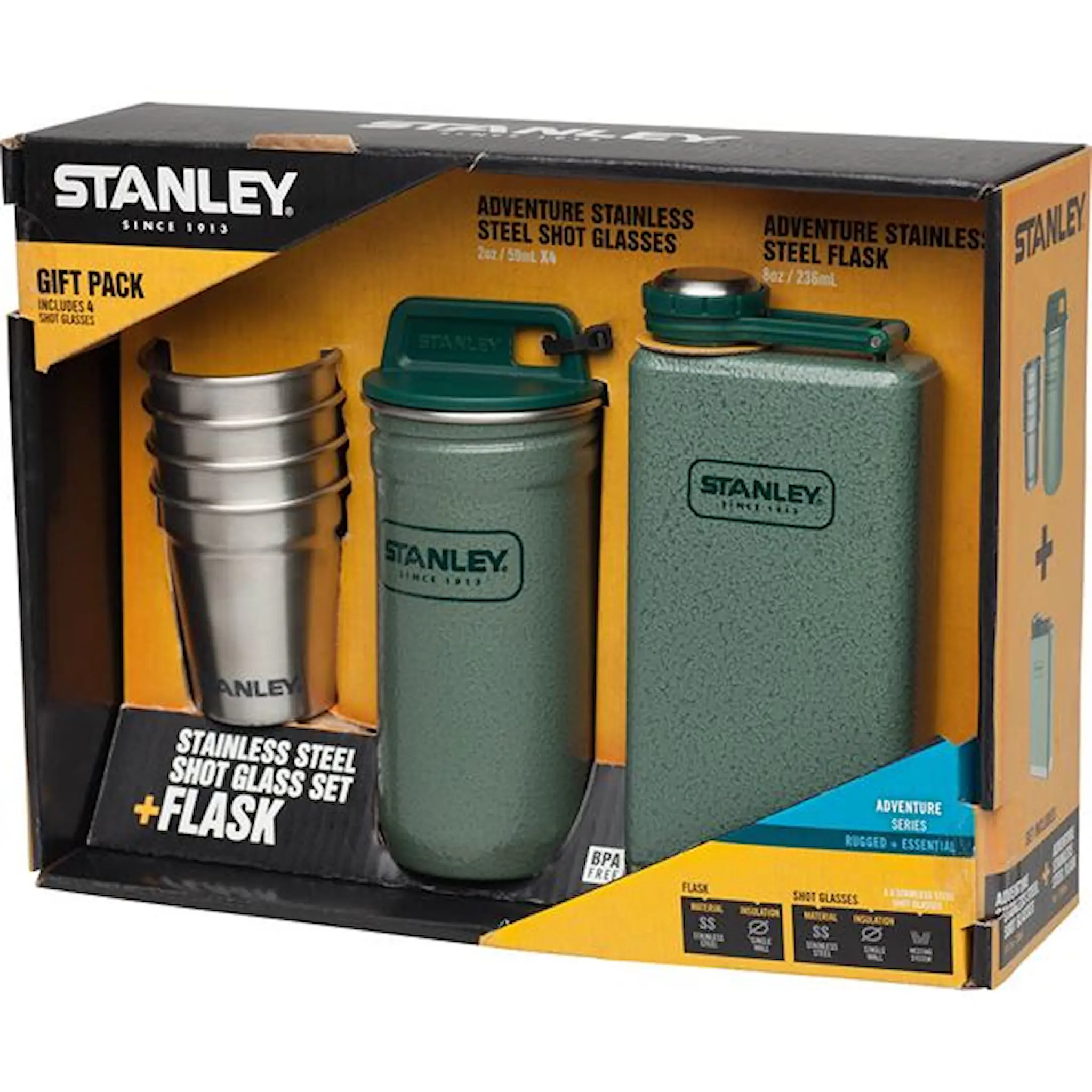 Stanley Adventure termosset grønn