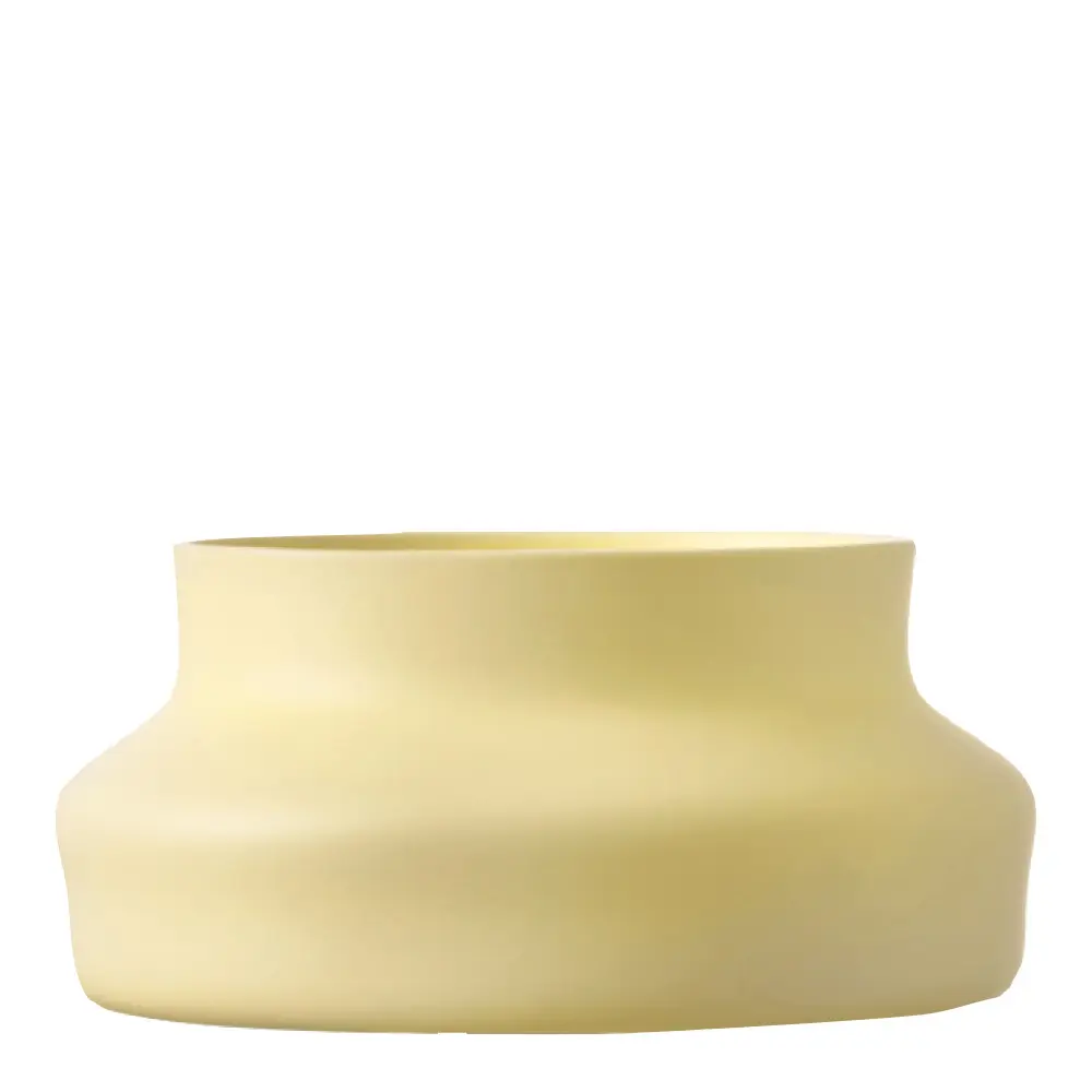 Dorotea vase 25x12 cm mellow yellow