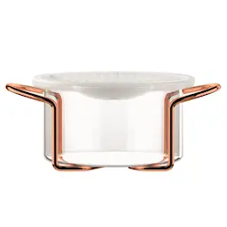 Bodum Hot Pot Set Glasskål Med Stativ Och Silkonlock 0,25L