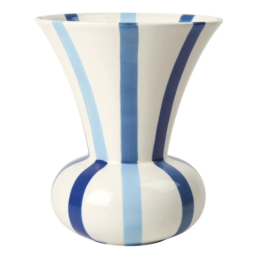 Signature vase 20 cm blå