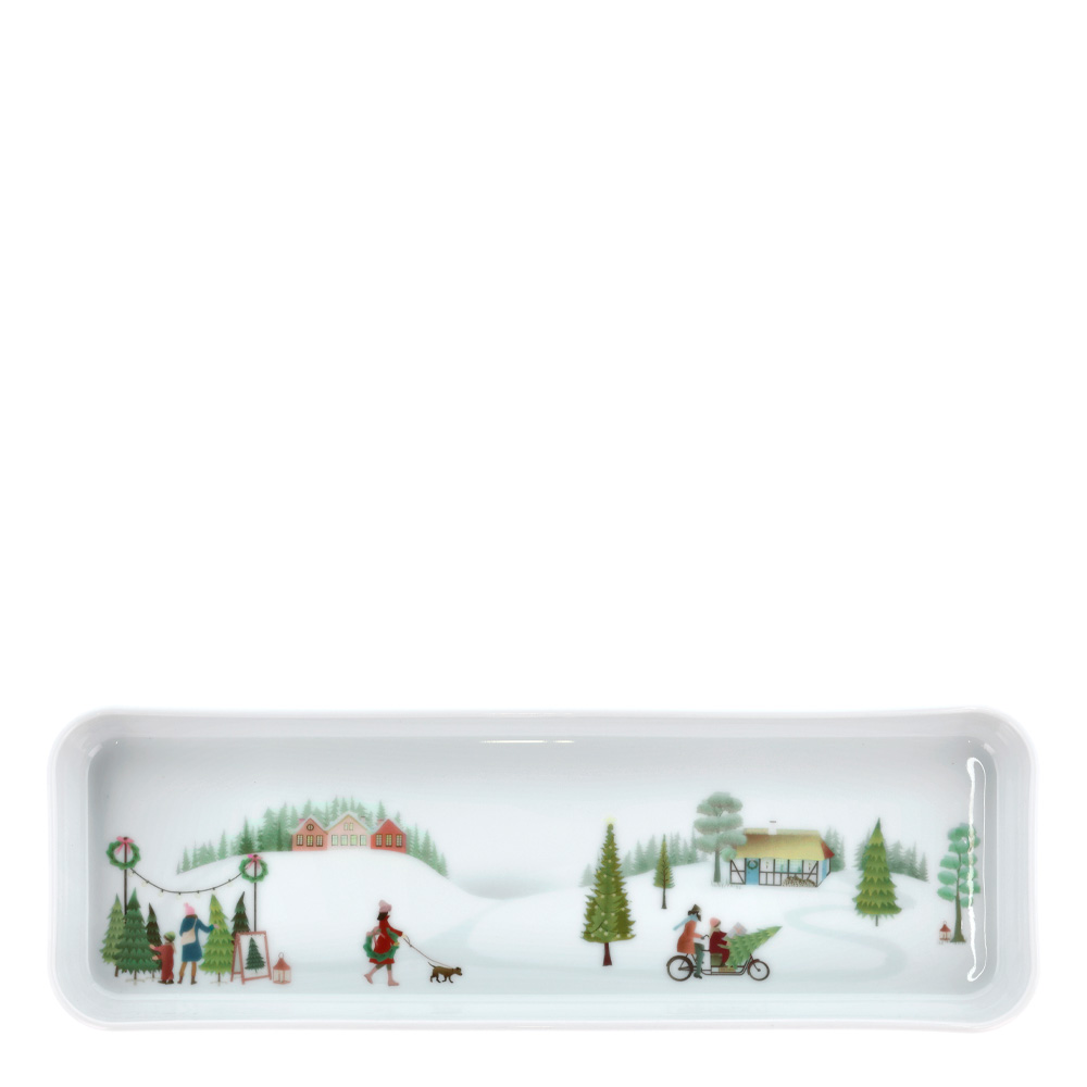 Pillivuyt – Vinter Fat 36×12 cm Vit