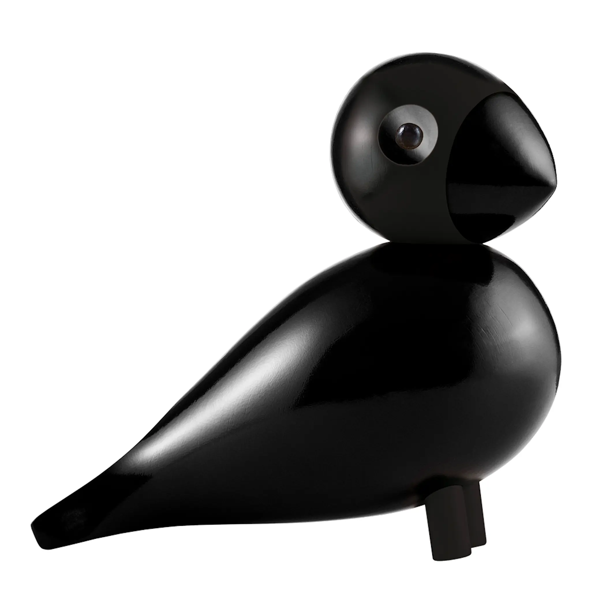 Kay Bojesen Denmark Songbird Puulintu 15,1 cm Raven