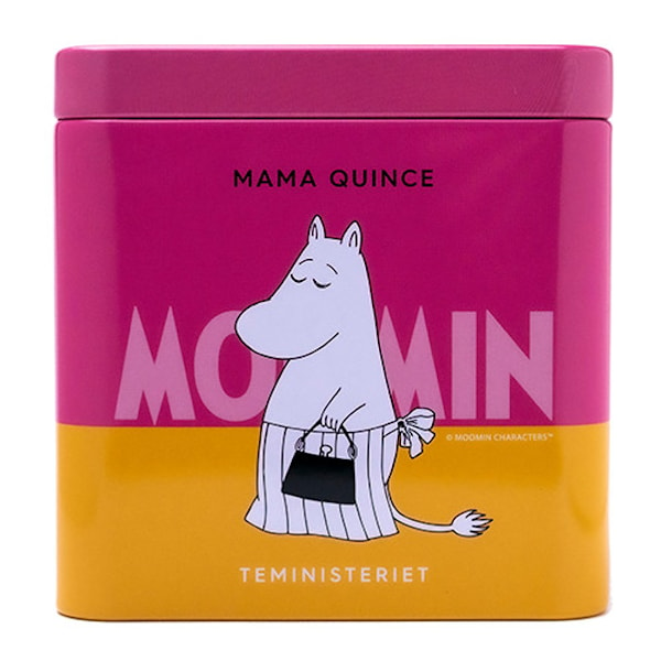 Mumin teburk svart te muminmamma kvitten 250 g