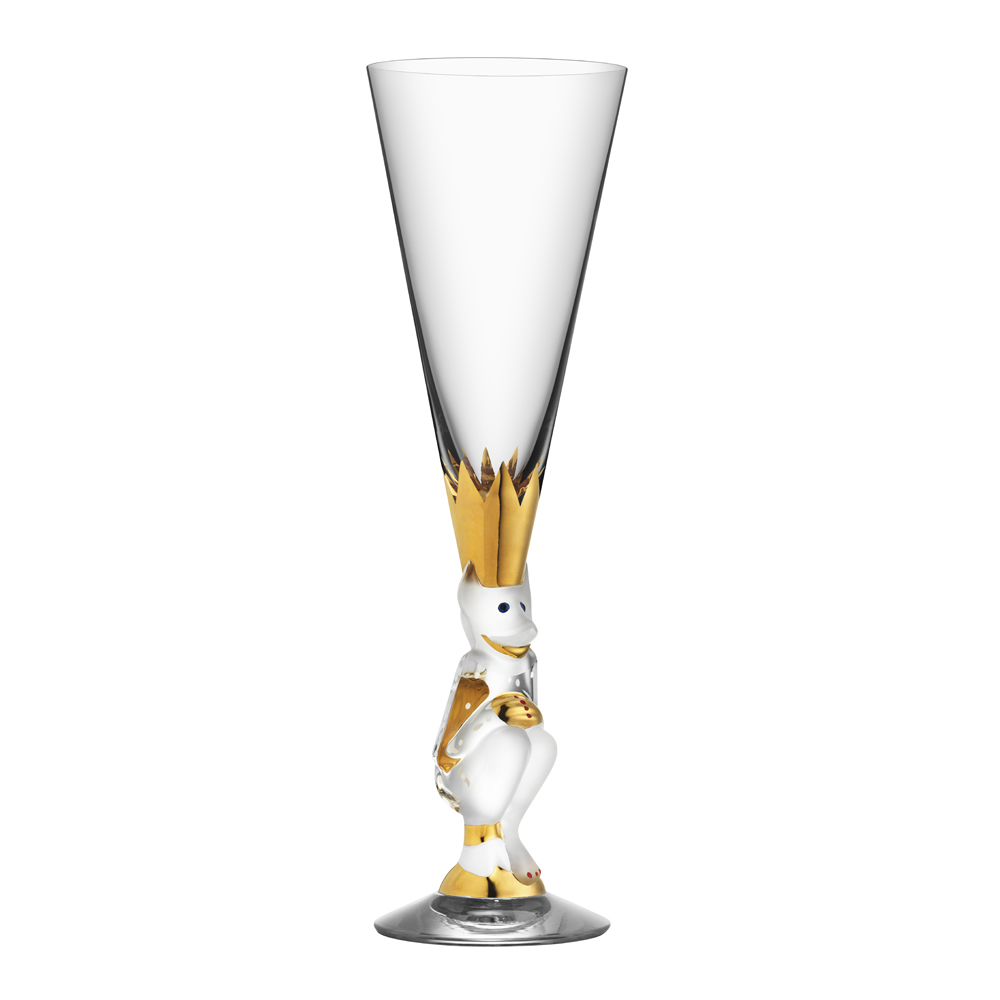 Orrefors – The Sparkling Devil Champagneglas 19 cl Klar