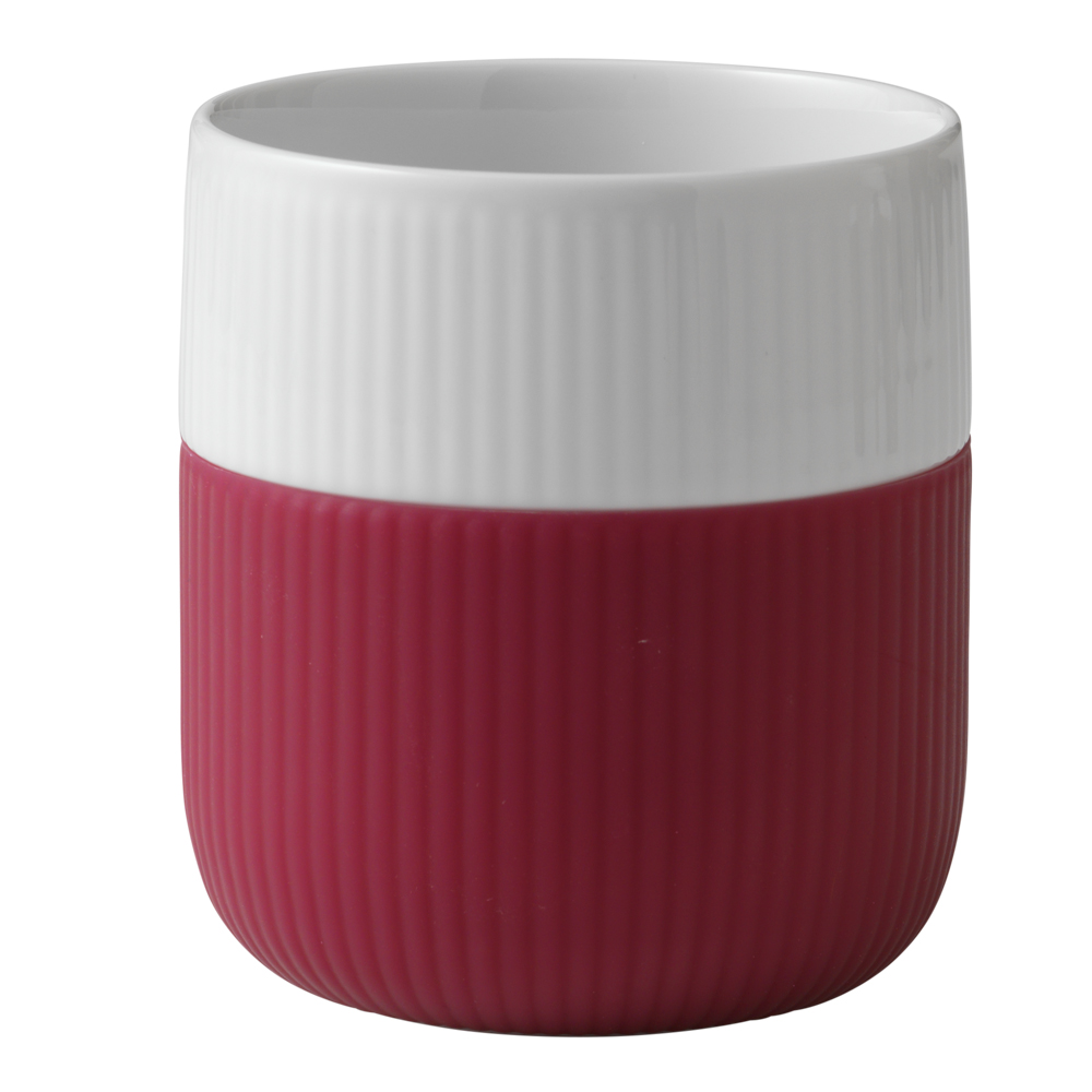 Royal Copenhagen – Fluted Contrast Mugg 35 cl Hallon