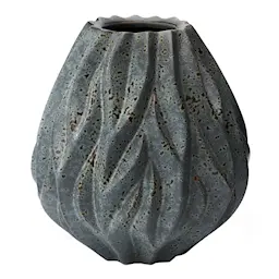 Morsö Flame vase 19 cm grå