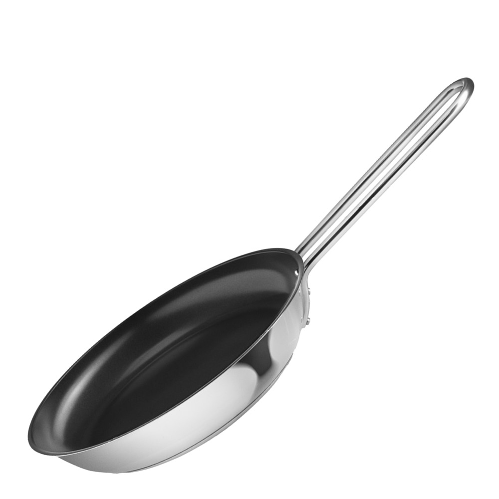 Eva Trio - Stainless Steel Paistinpannu 20 cm Keraaminen pinnoite