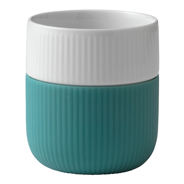 Fluted Contrast Mugg 33 cl Opal