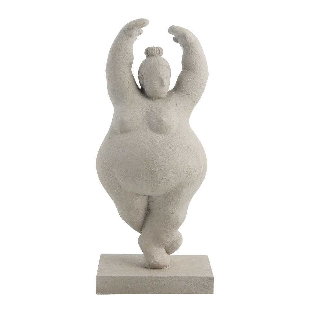 Lene Bjerre – Serafina dekorationsfigur 28 cm grå