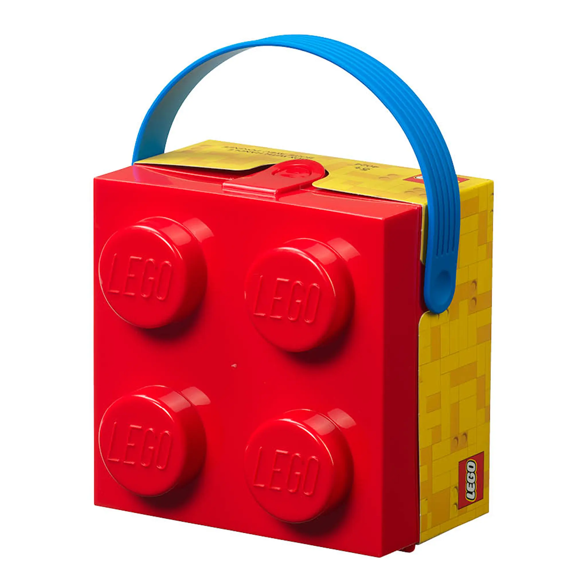 Lego Boks med håndtak rød