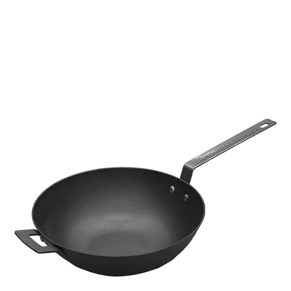 Ronneby Bruk - Ultra Light Professional Wokkipannu Kevytvalurauta 32 cm