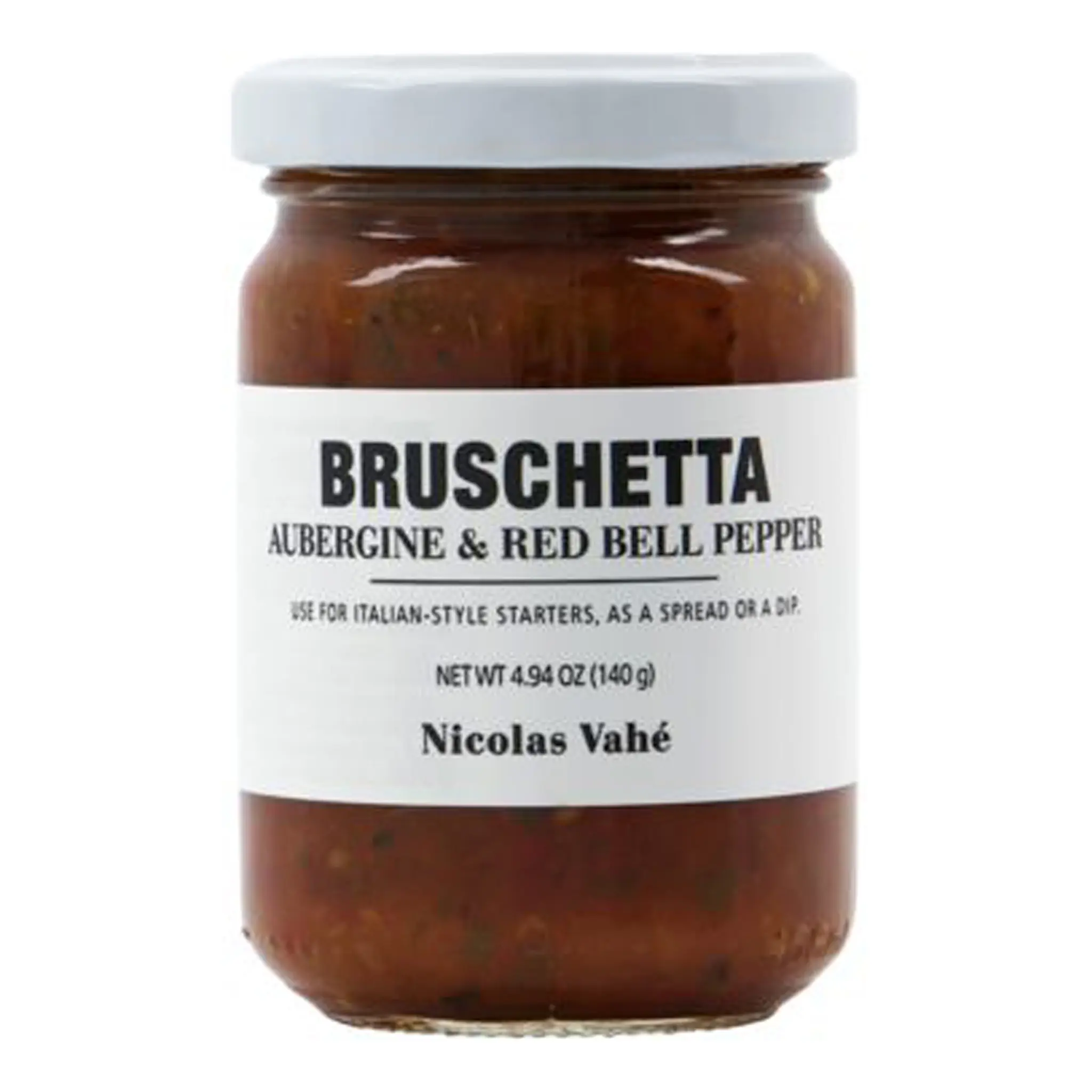 Nicolas Vahé Bruschetta aubergine & rød paprika 140 g