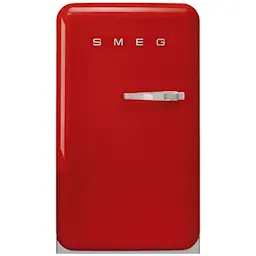 SMEG Kylskåp med frys Fab10L Vänsterhäng Röd