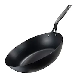 Modern House Blue Carbon wok 30,5 cm svart
